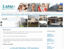 Tablet Screenshot of apajh37.org